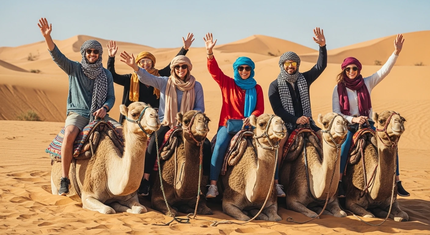 Camel Riding in Agadir