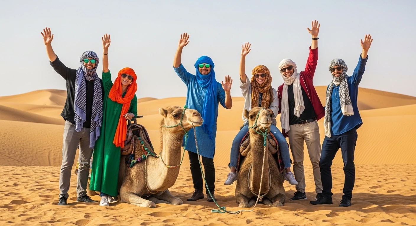 Camel Riding in Agadir