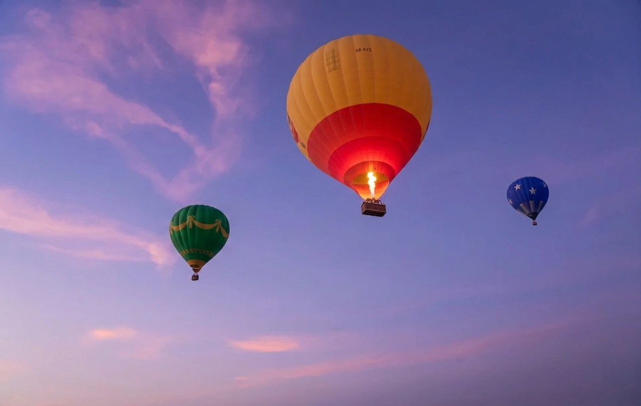 Amazing Hot Air Balloon Flight in Agadir