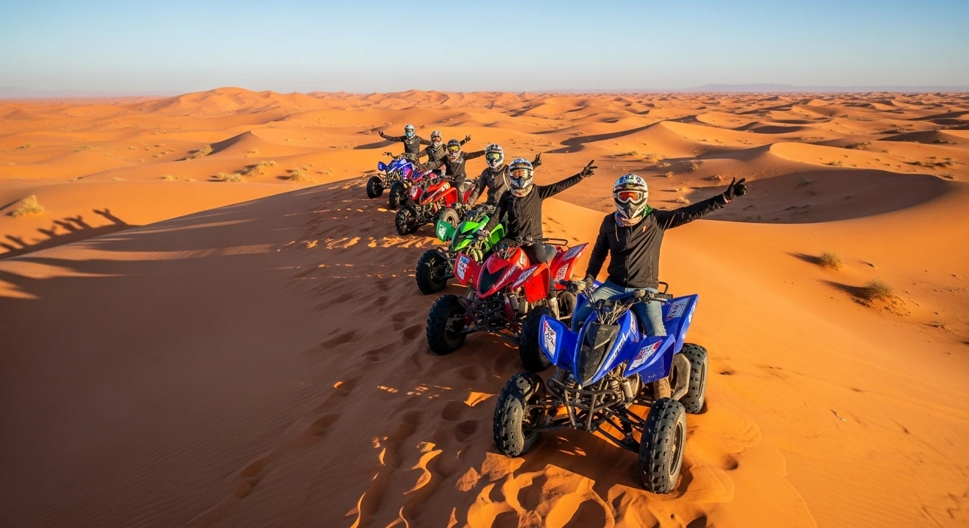 quad tour forest and village Agadir