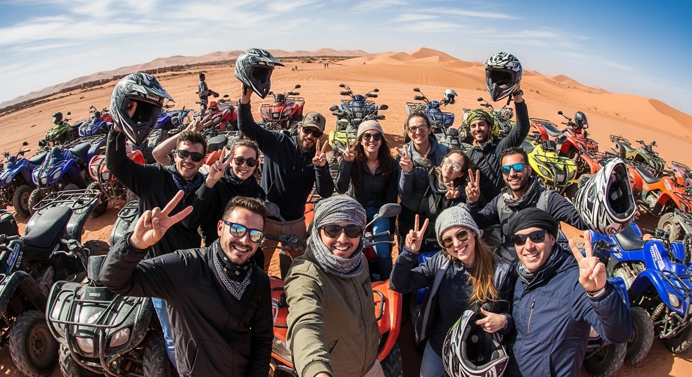 quad biking sand dunes Agadir Morocco