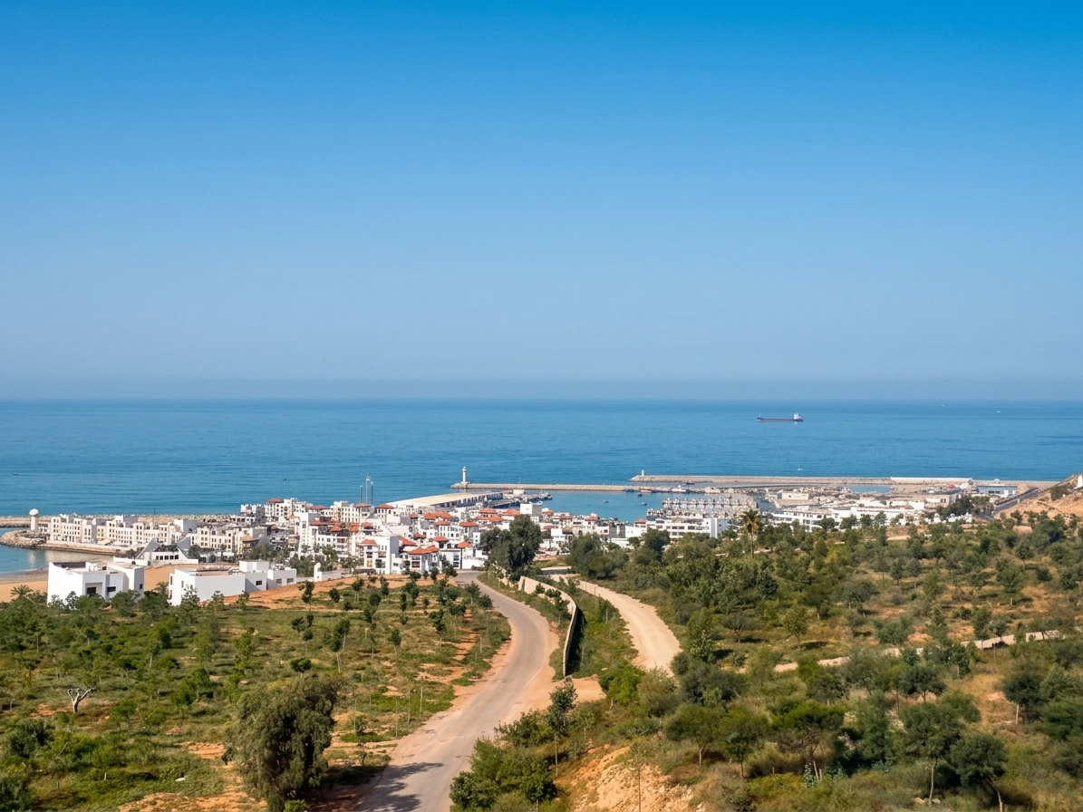 agadir cable car ocean view
