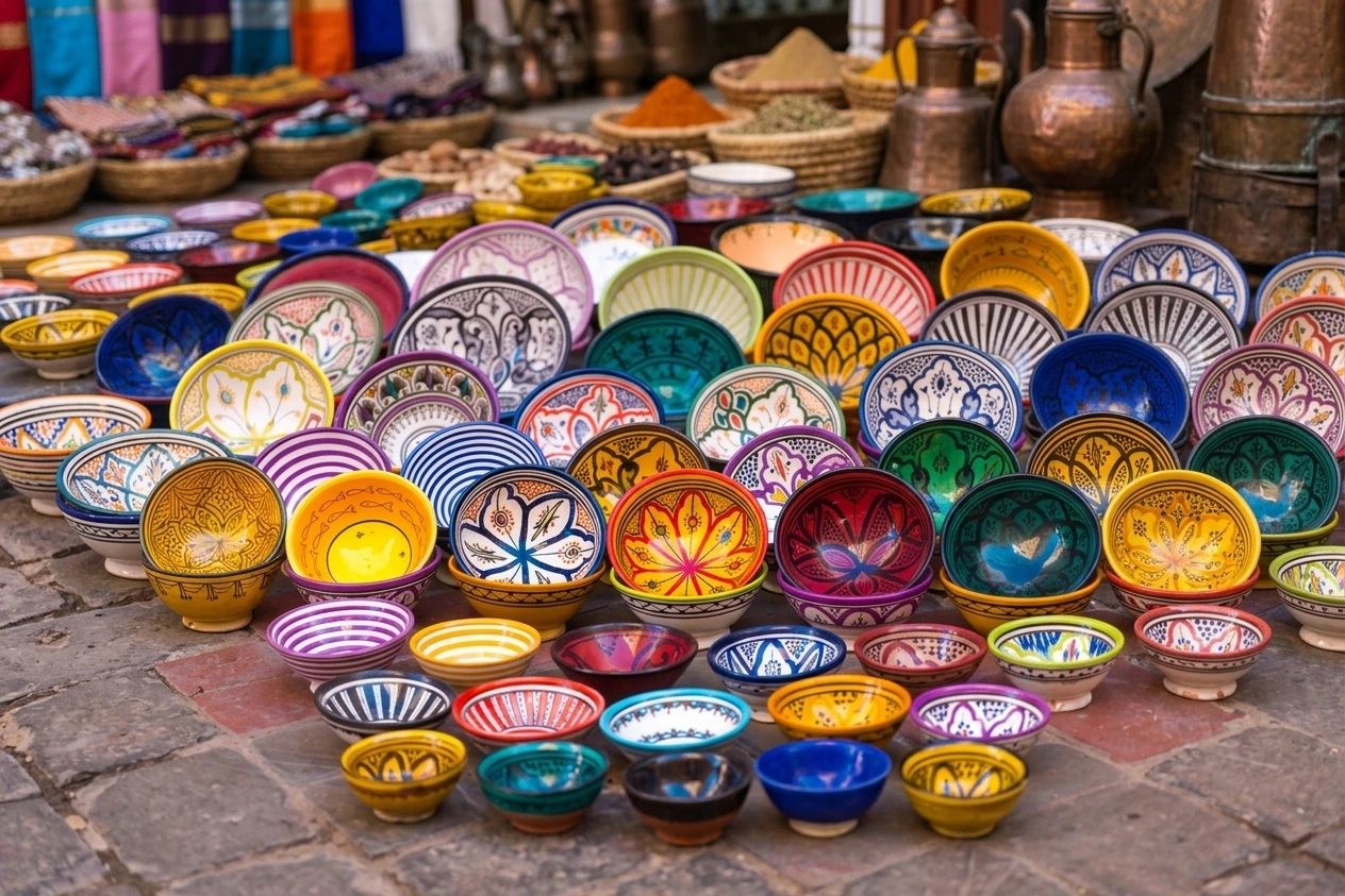 shopping in Souk El Had in Agadir
