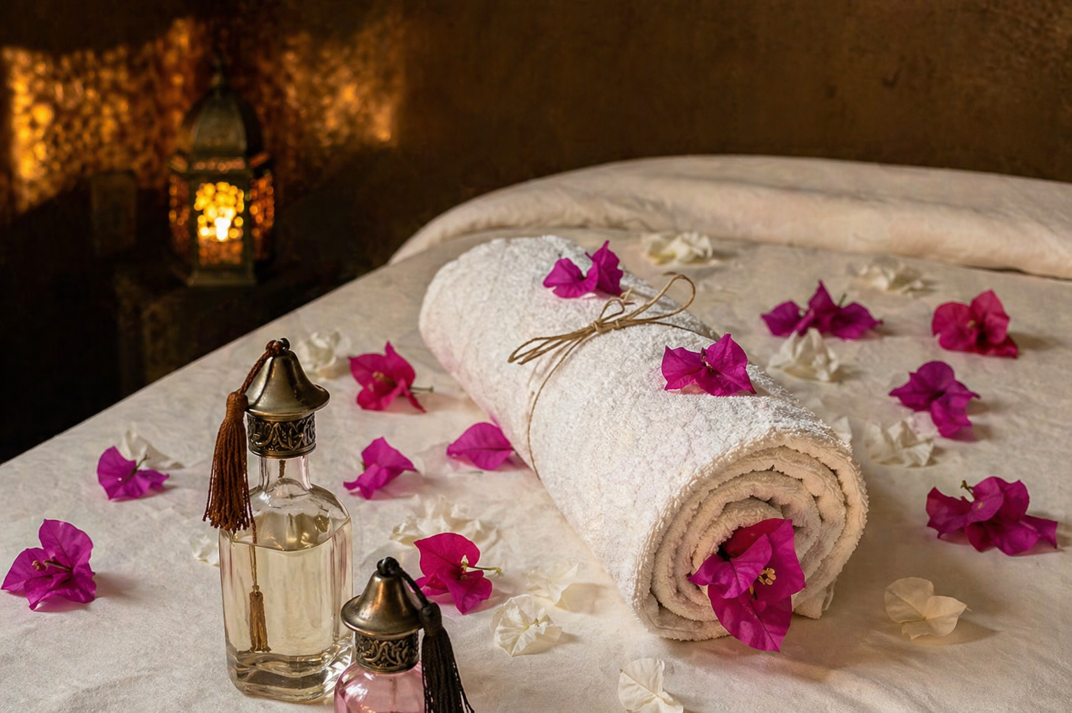 relaxing spa atmosphere in Agadir wellness center