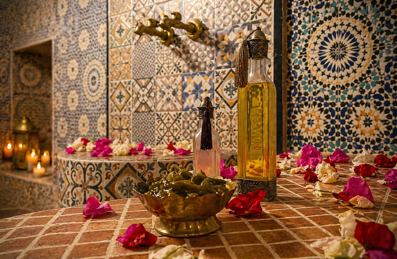 relaxing spa atmosphere in Agadir wellness center