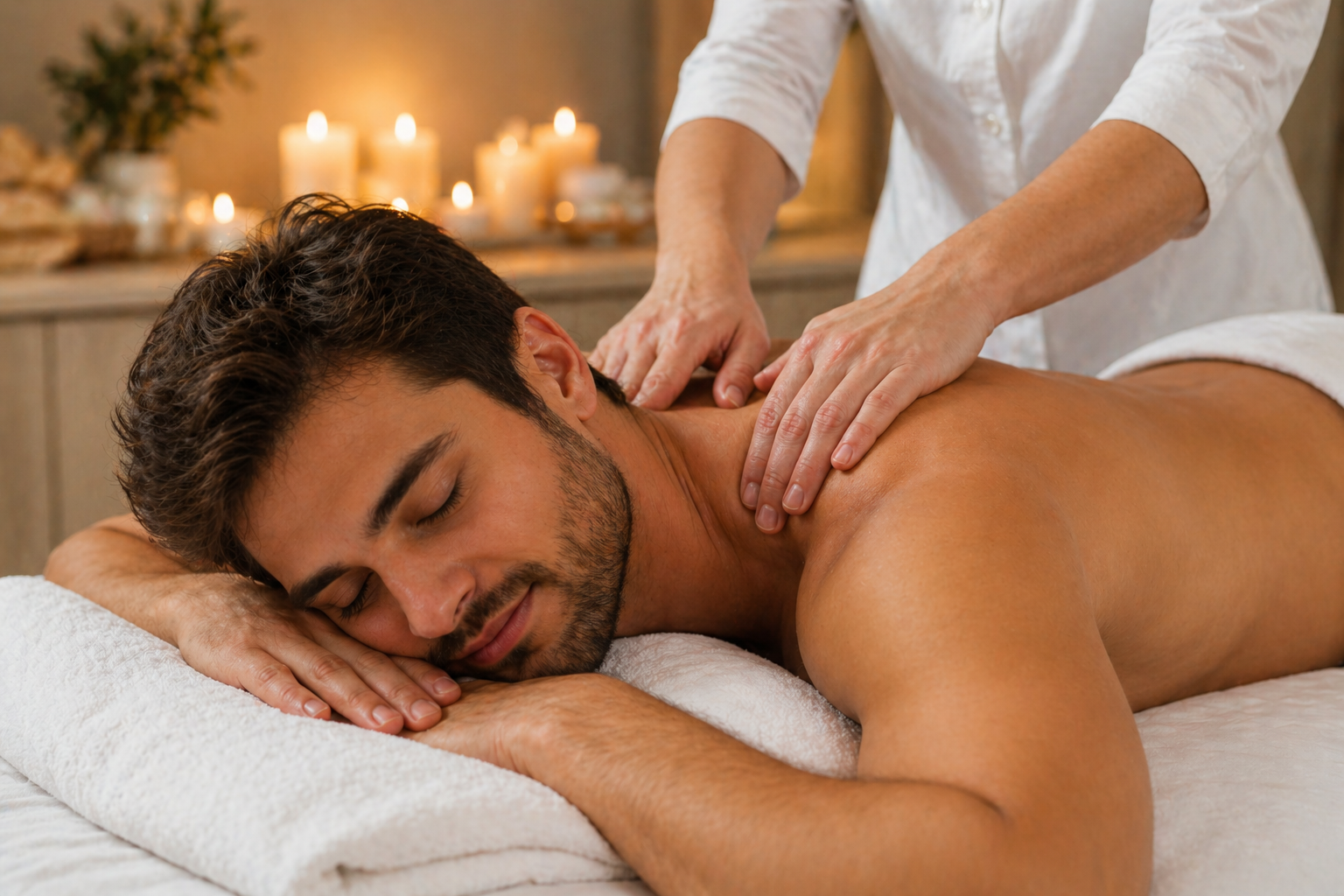 massage with argan oil in Agadir spa treatment