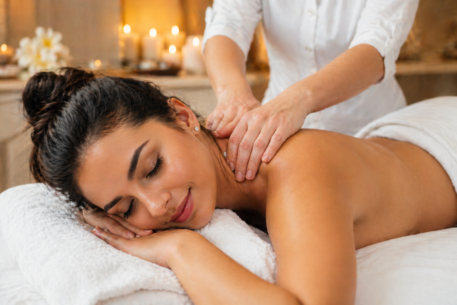 massage with argan oil in Agadir spa treatment