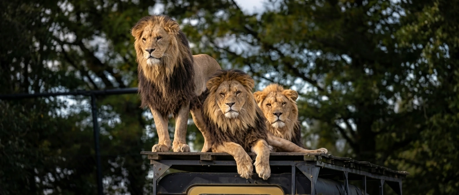 Lion Park Agadir safari landscape and animal viewing areas
