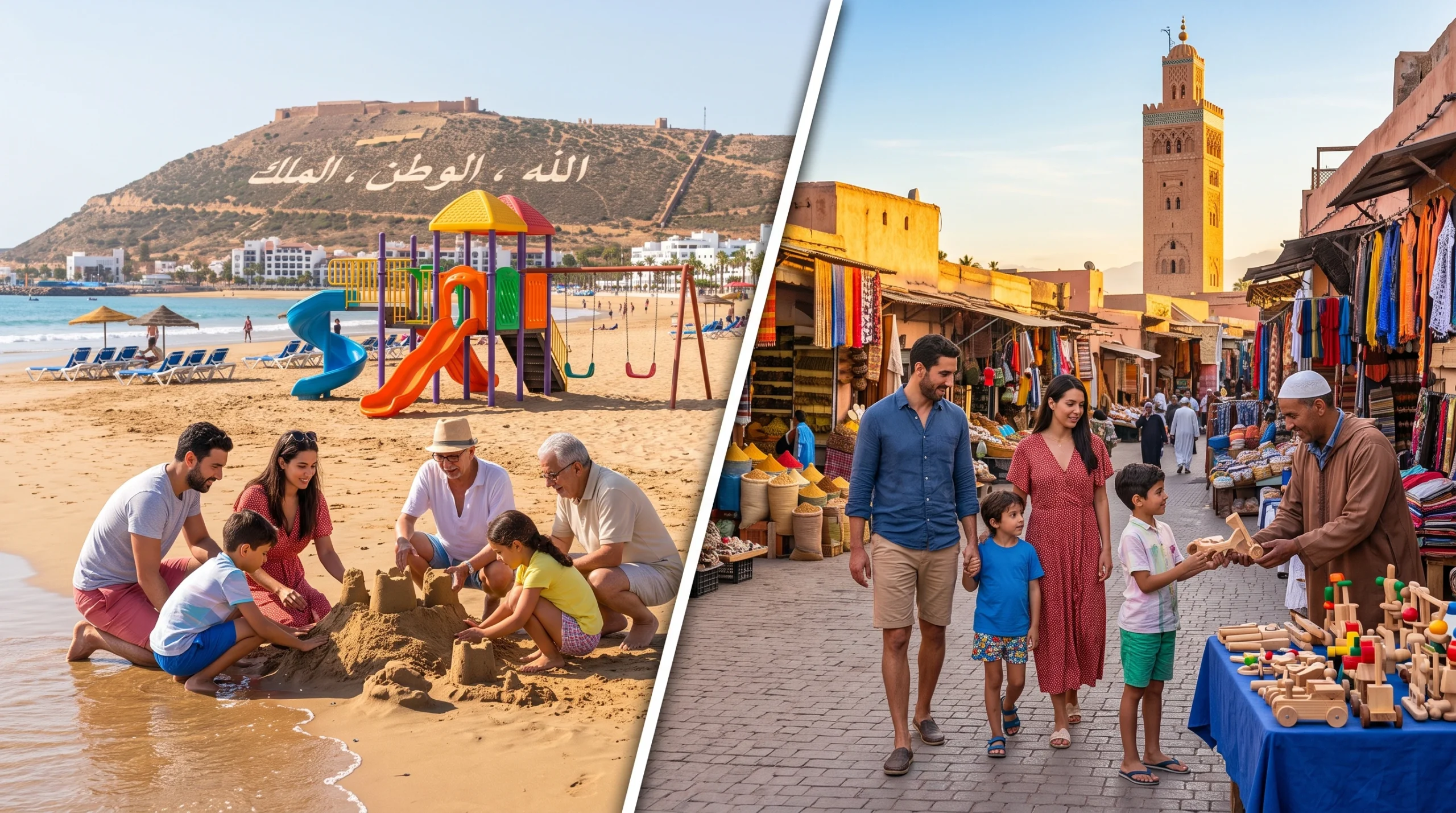 Agadir or Marrakech for Families