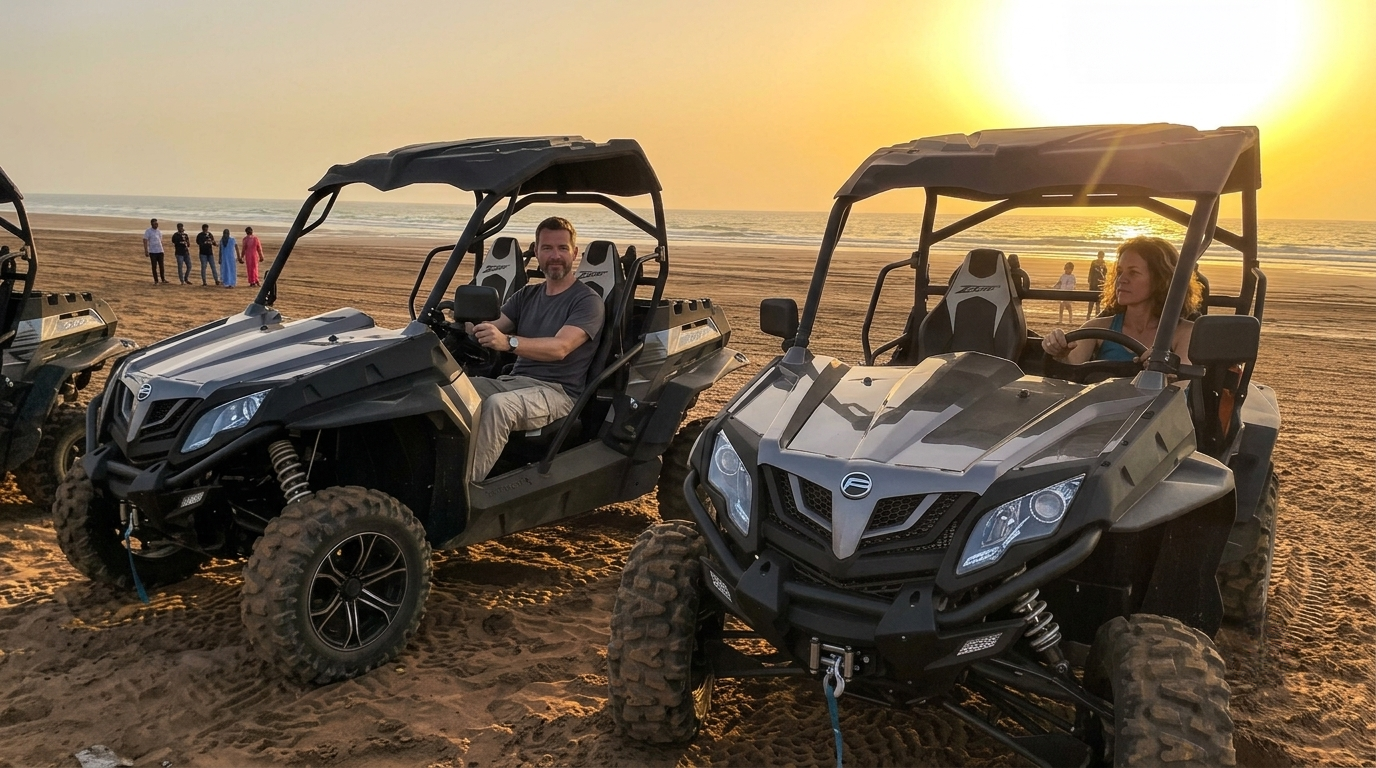 buggy agadir off road adventure tour in the dunes